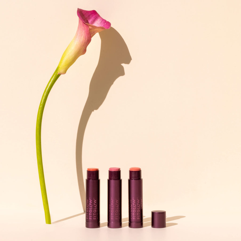 Fitglow Beauty Cloud Collagen Lipstick + Cheek Balm – Multi-Use Lip & Cheek Tint in Calla (4g)