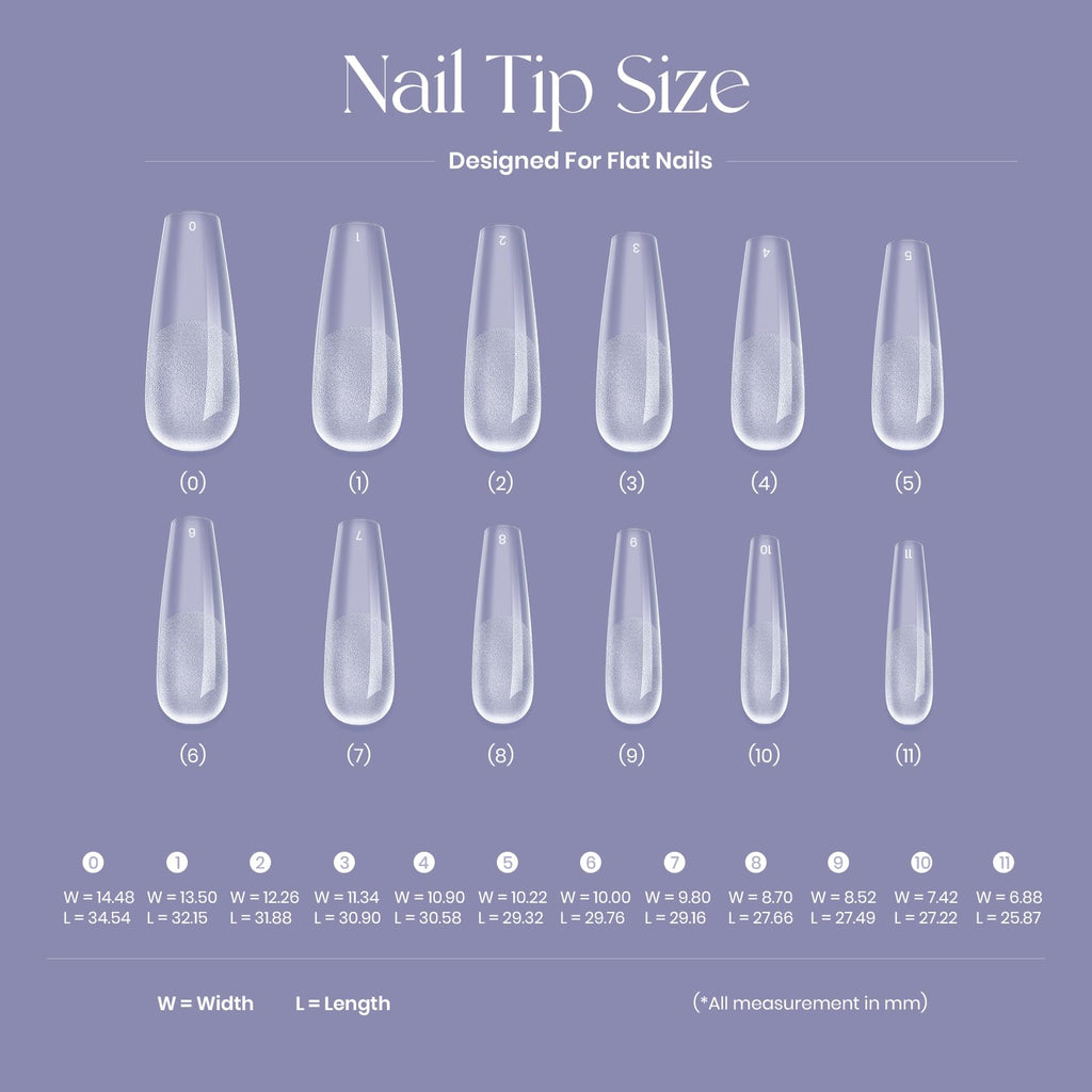 Five Angeles Tipex Instant Apex Gel Nail Tips Kit – 500pcs with UV Glue