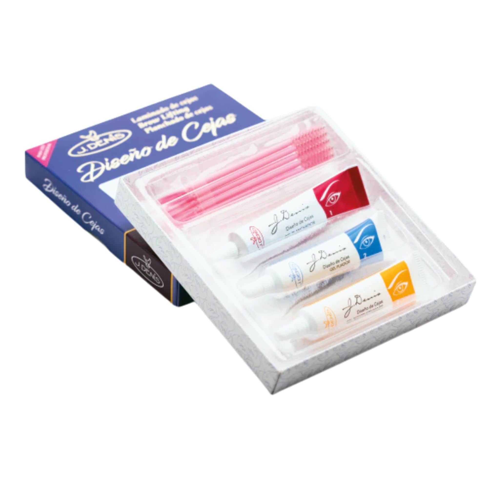 Five Brothers J. Denis Lamination Kit — Brow Pencil & Glue for Salon-Quality Brows