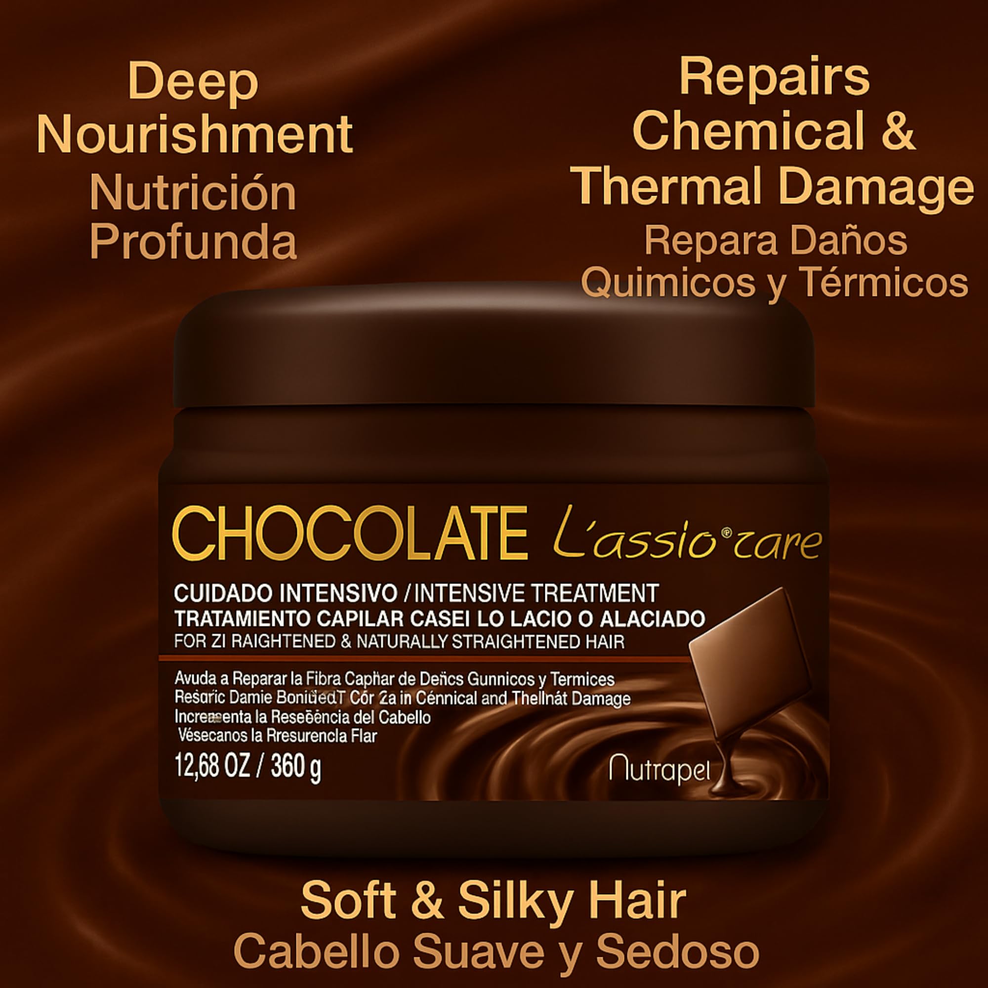 Five Brothers Nutrapel L'assio Care Keratin After Care 12.69oz – Smooth, Hydrated Hair