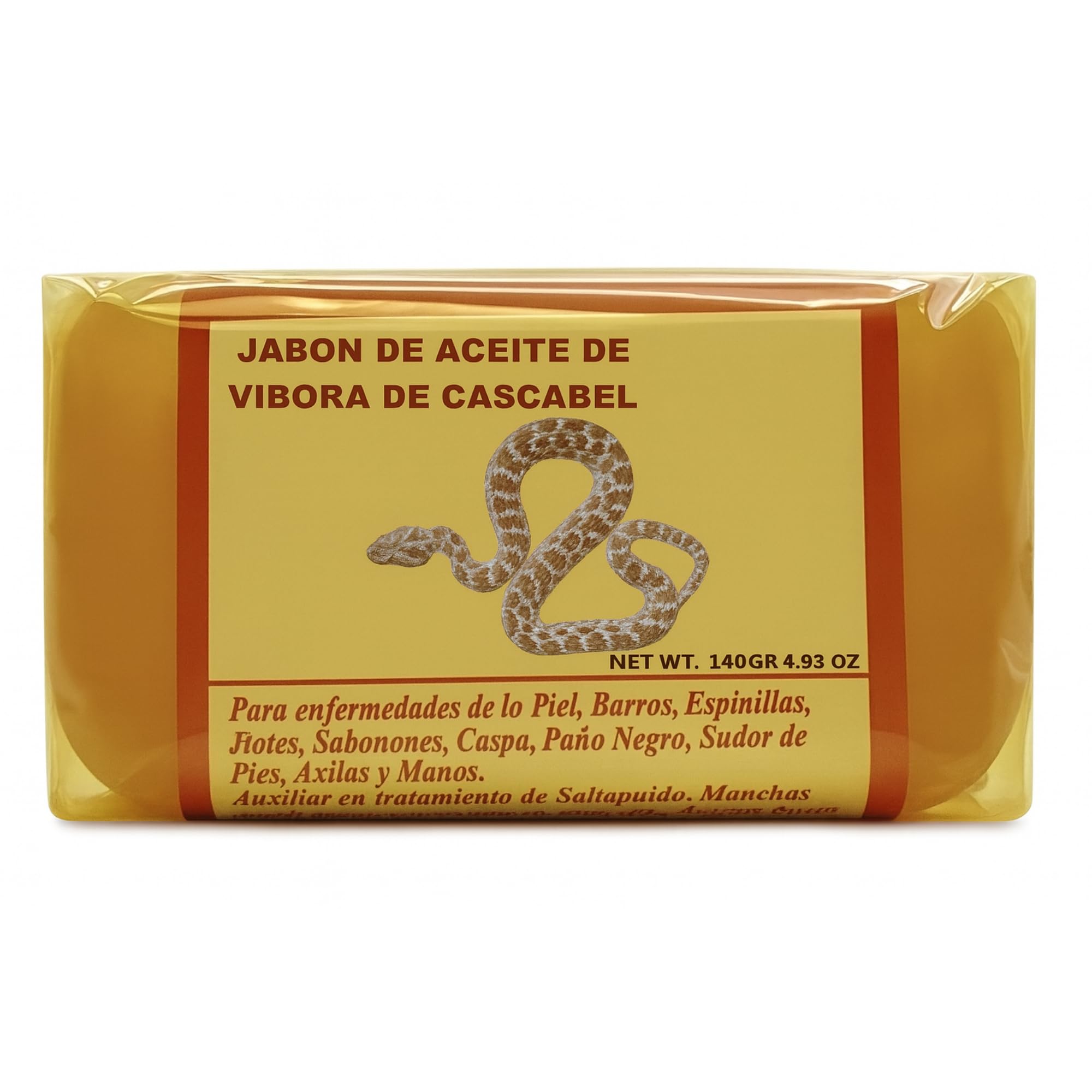 Five Brothers Products Rattlesnake Soap – Traditional Cascabel Soap for Deep Daily Cleansing (4.93 oz)