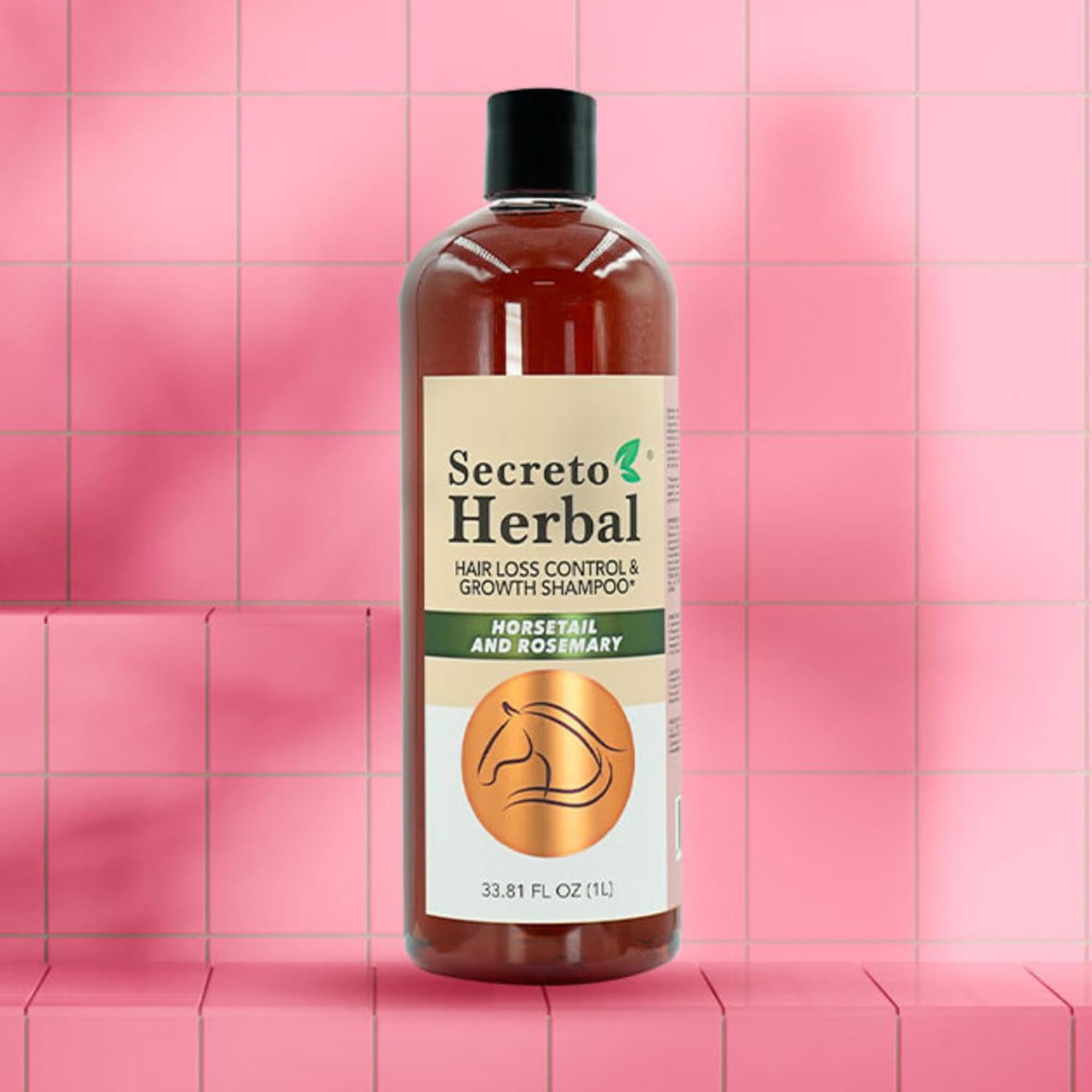 Five Brothers Products Secreto Herbal Hair Growth Shampoo – Horsetail & Rosemary, Revitalized Hair, 33.81 fl oz