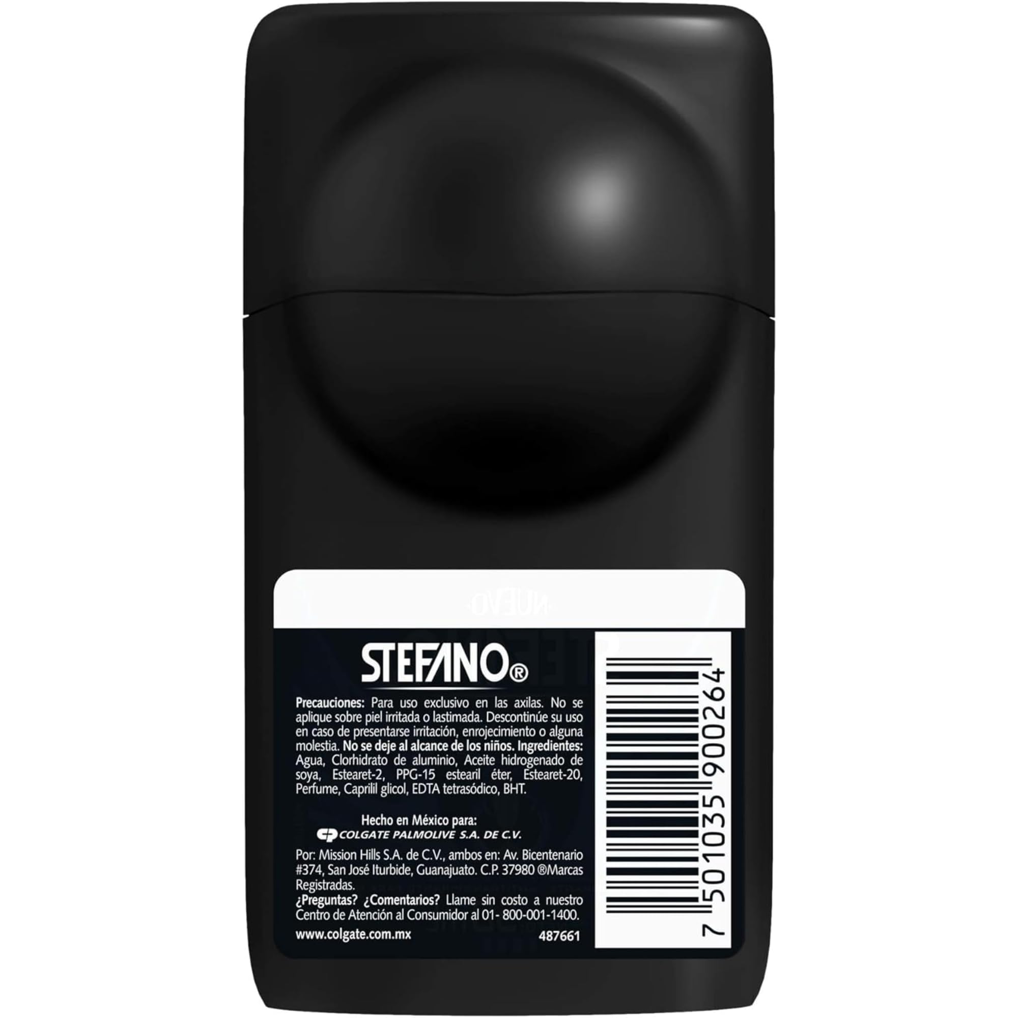Five Brothers Stefano Black Men’s Deodorant Roll-On 3 Pack – Long-Lasting Protection, 1.69 fl oz Each
