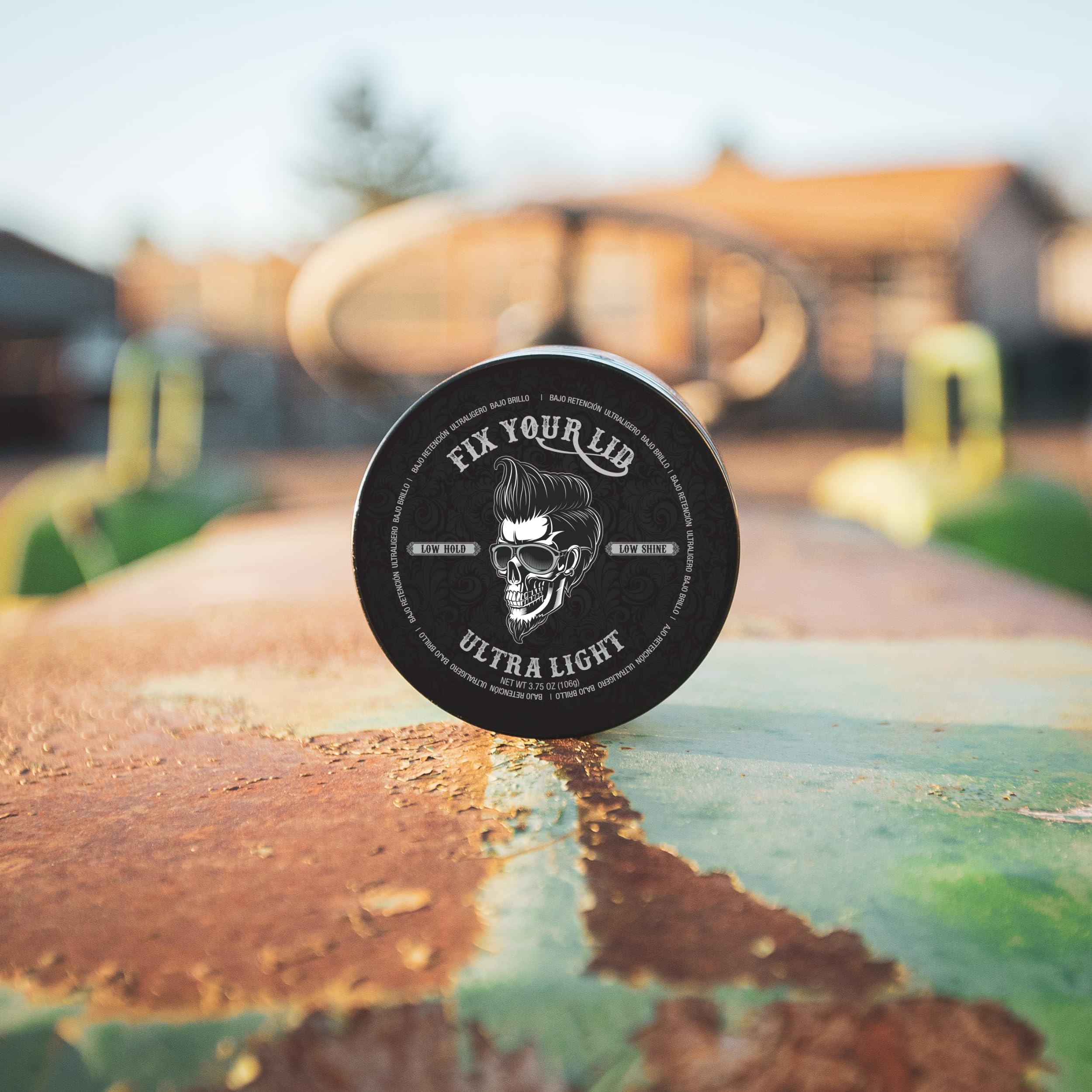 Fix Your Lid Ultra Light Pomade for Men – Water-Based, Low Hold & Low Shine, 3.75 oz