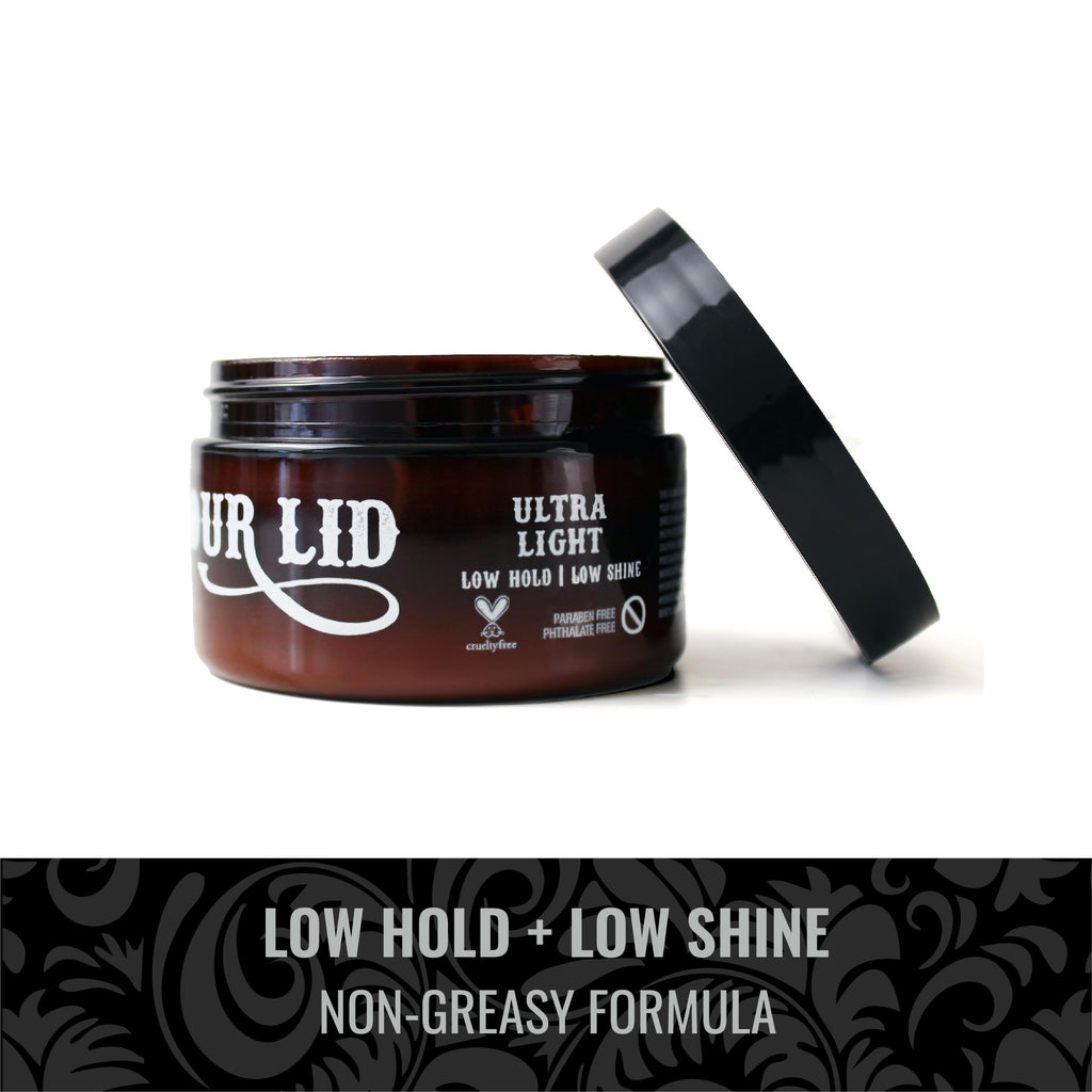 Fix Your Lid Ultra Light Pomade for Men – Water-Based, Low Hold & Low Shine, 3.75 oz