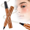 FIZYSKOE 3D Microblading Eyebrow Pencil – Waterproof Fine Tip Light Brown (2pc)
