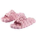 FJPTREN Massage Bubble Slippers – Non-Slip Quick-Dry Spa Slides (Pink)