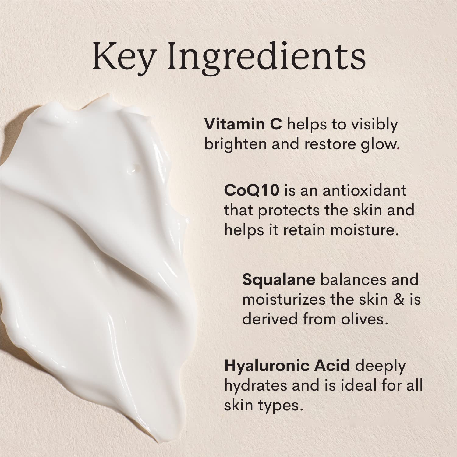 FLEUR & BEE Brightening Moisturizer – 100% Vegan Vitamin C Anti-Aging Cream | Dark Spots & Wrinkles