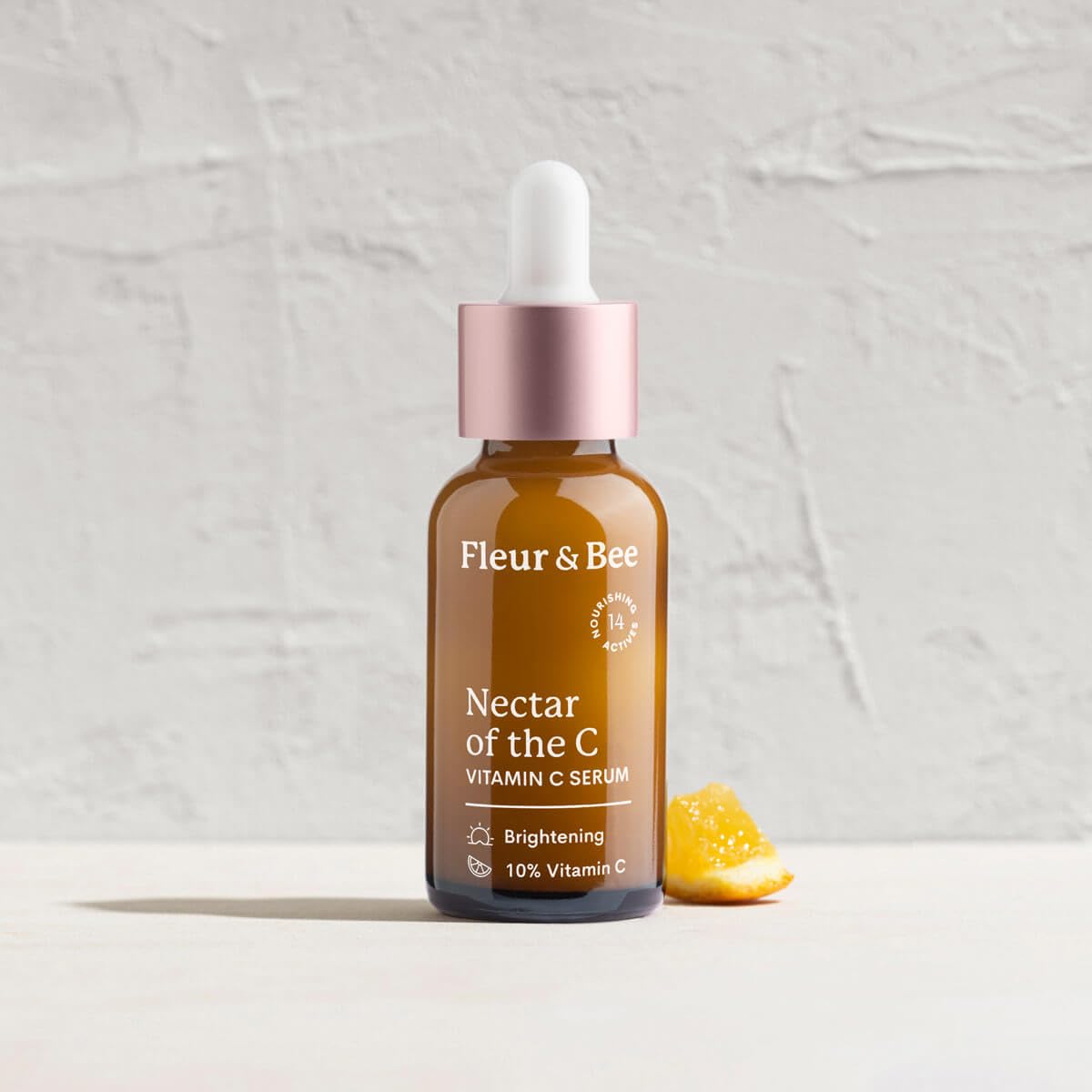 Nectar of the C Vitamin C Serum with Hyaluronic Acid - 10% Vitamin C | Fleur & Bee