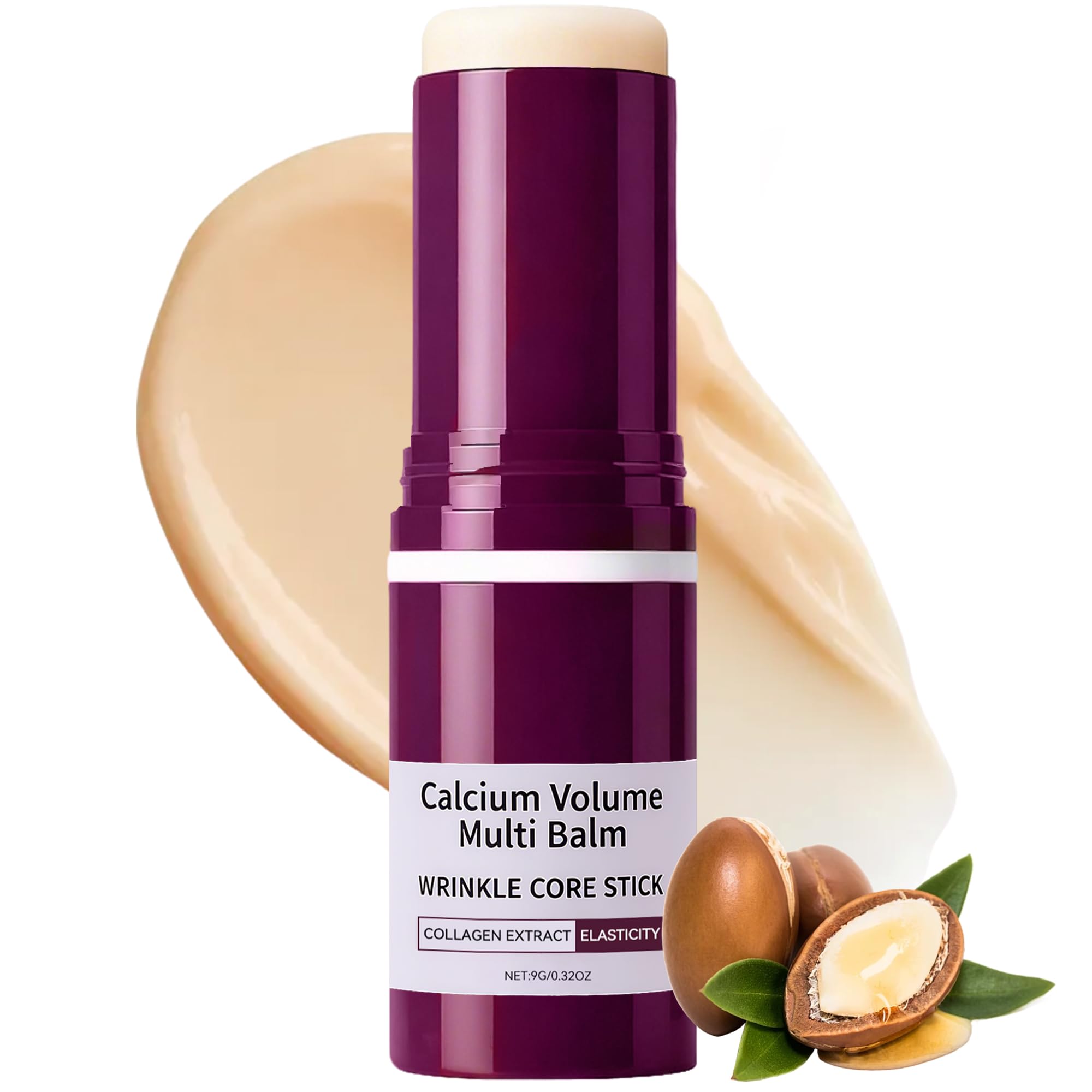 Fleur Luxxe Calcium Multi Balm Stick – Hydrating, Firming Skincare for Face, Eyes, Lips & Neck