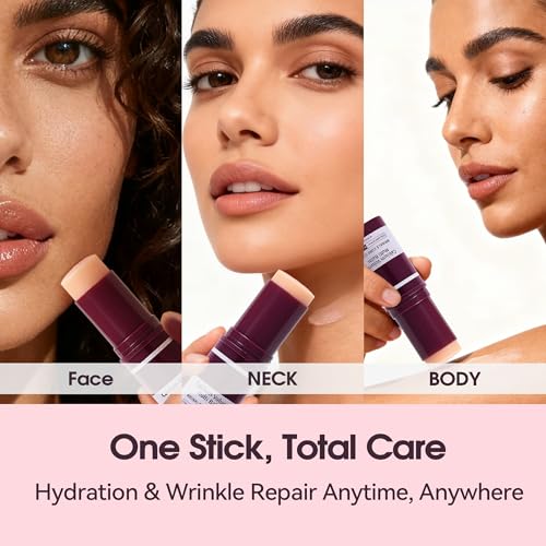 Fleur Luxxe Calcium Multi Balm Stick – Hydrating, Firming Skincare for Face, Eyes, Lips & Neck