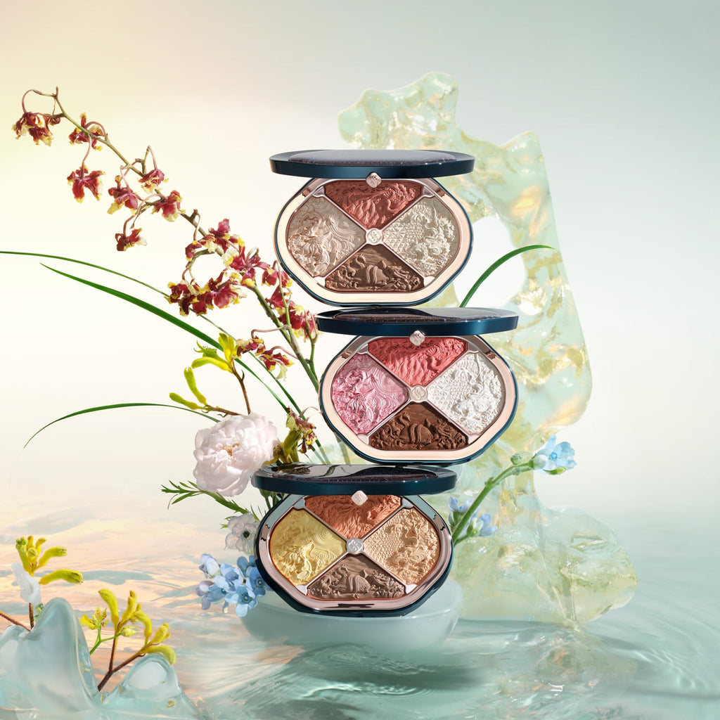 FLORASIS Constellation Floral Engraving Contour Palette – 03 Gilded Horizon