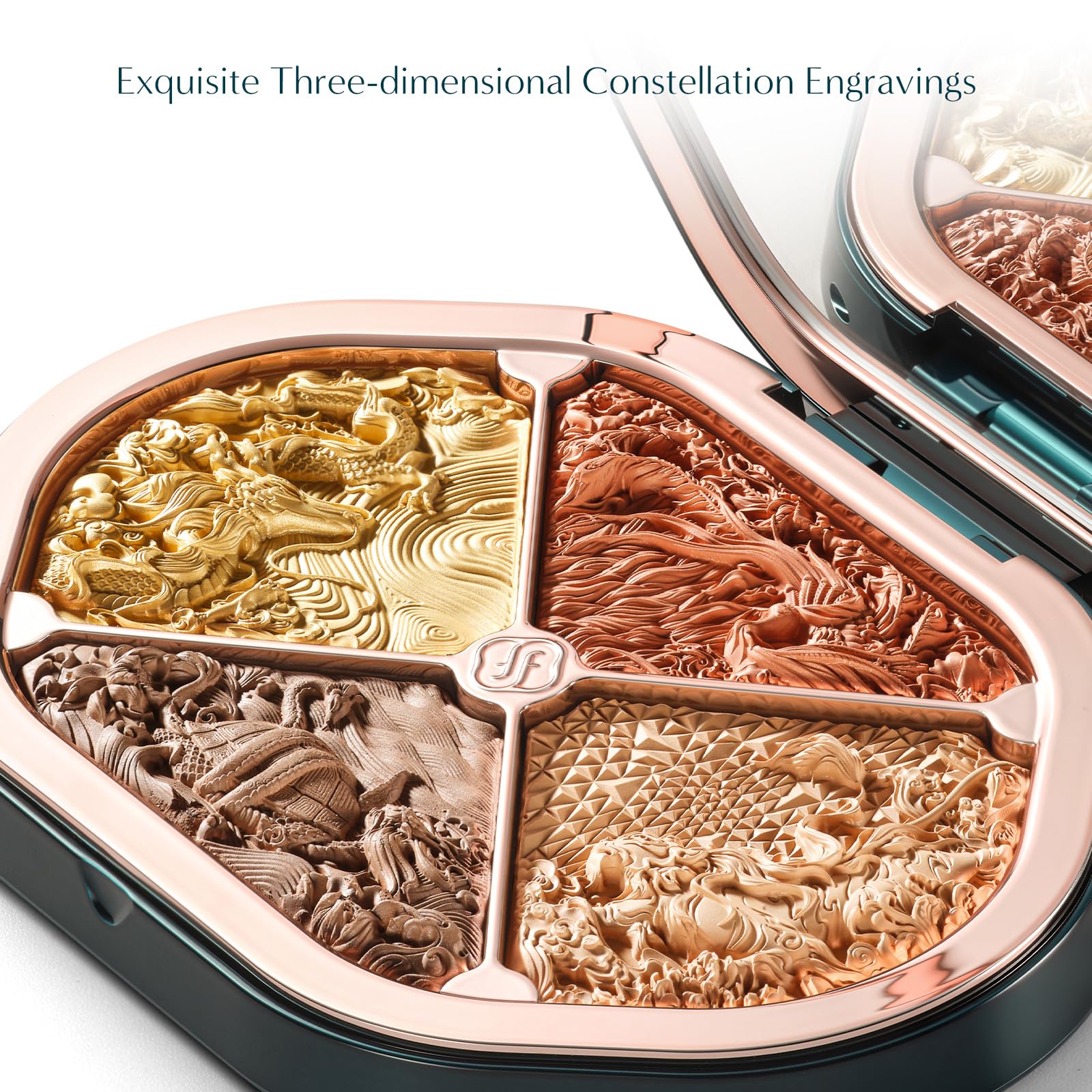FLORASIS Constellation Floral Engraving Contour Palette – 03 Gilded Horizon