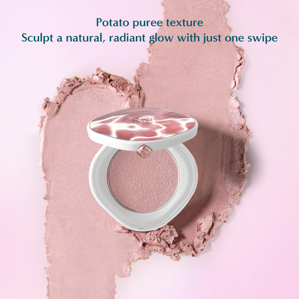 FLORASIS Gentle Waves Aqua Glow Highlighter 03 Lilac Haze – Subtle Radiance