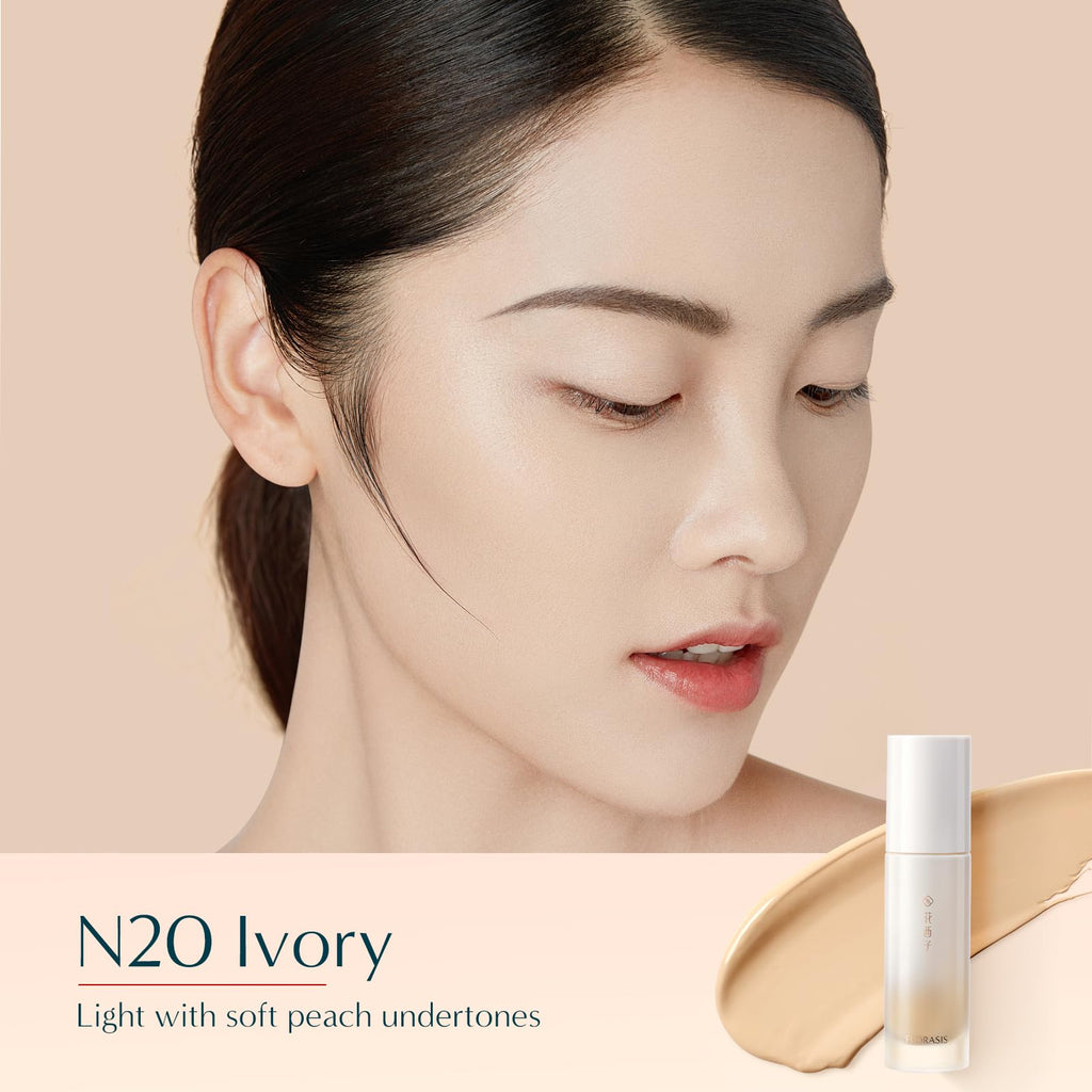 Florasis Serum Touch Longwear Foundation Matte Finish N20 Ivory