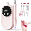 FLORAVIC High Speed Nail Drill MG101L – 50,000 RPM Pro E-File with LCD, Bits Kit & Anti-Slip Pad