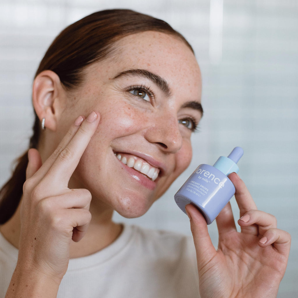 Florence by Mills Dreamy Drops Hydrating Serum | Hyaluronic Acid + Fruit Complex