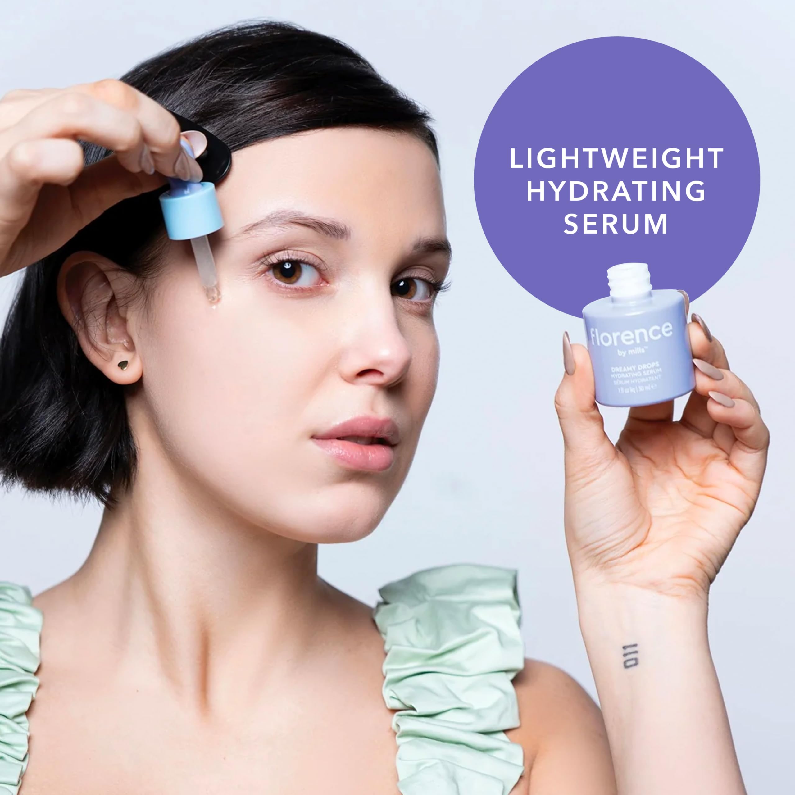 Florence by Mills Dreamy Drops Hydrating Serum | Hyaluronic Acid + Fruit Complex