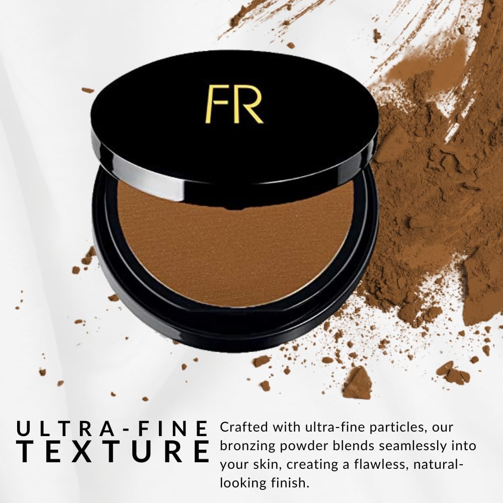 Flori Roberts Bronzer – Sheer Finish Bronzing Powder for Deeper Skin Tones | Contour & Glow