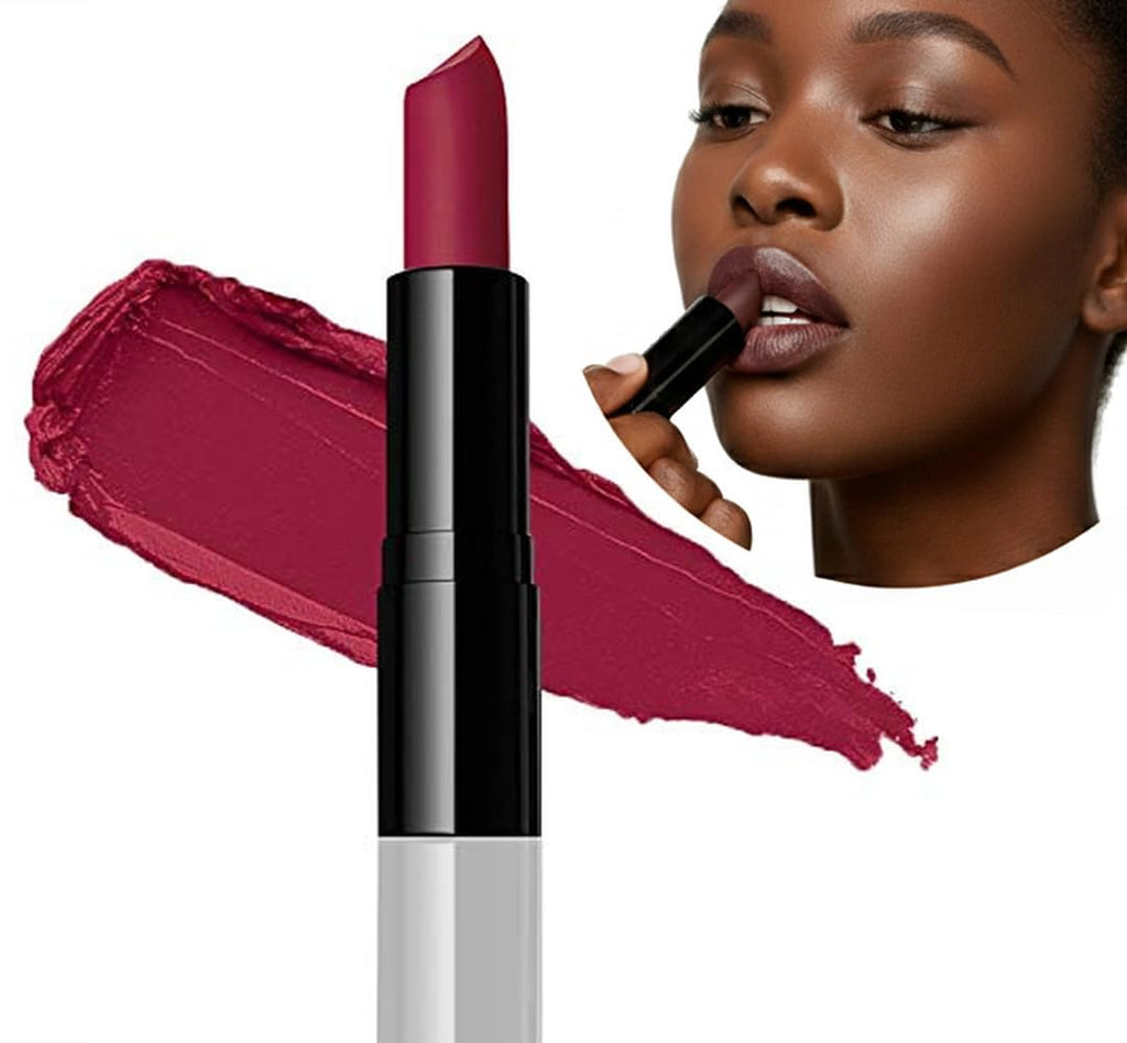Flori Roberts Luxury Lipstick – Demi-Matte Color for Deeper Skin Tones
