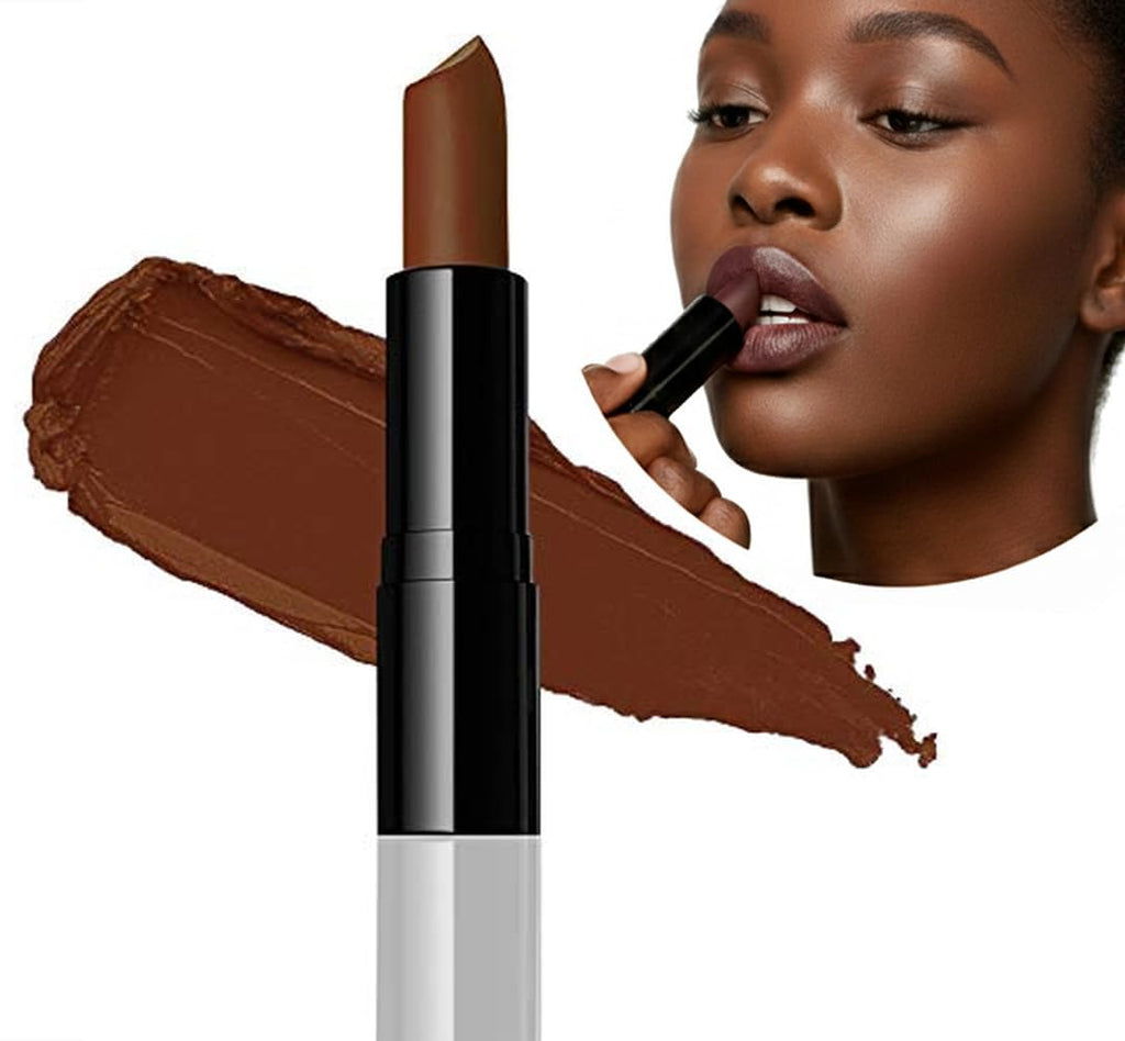 Flori Roberts Luxury Lipstick – Demi-Matte Color for Deep Skin Tones & Hydration