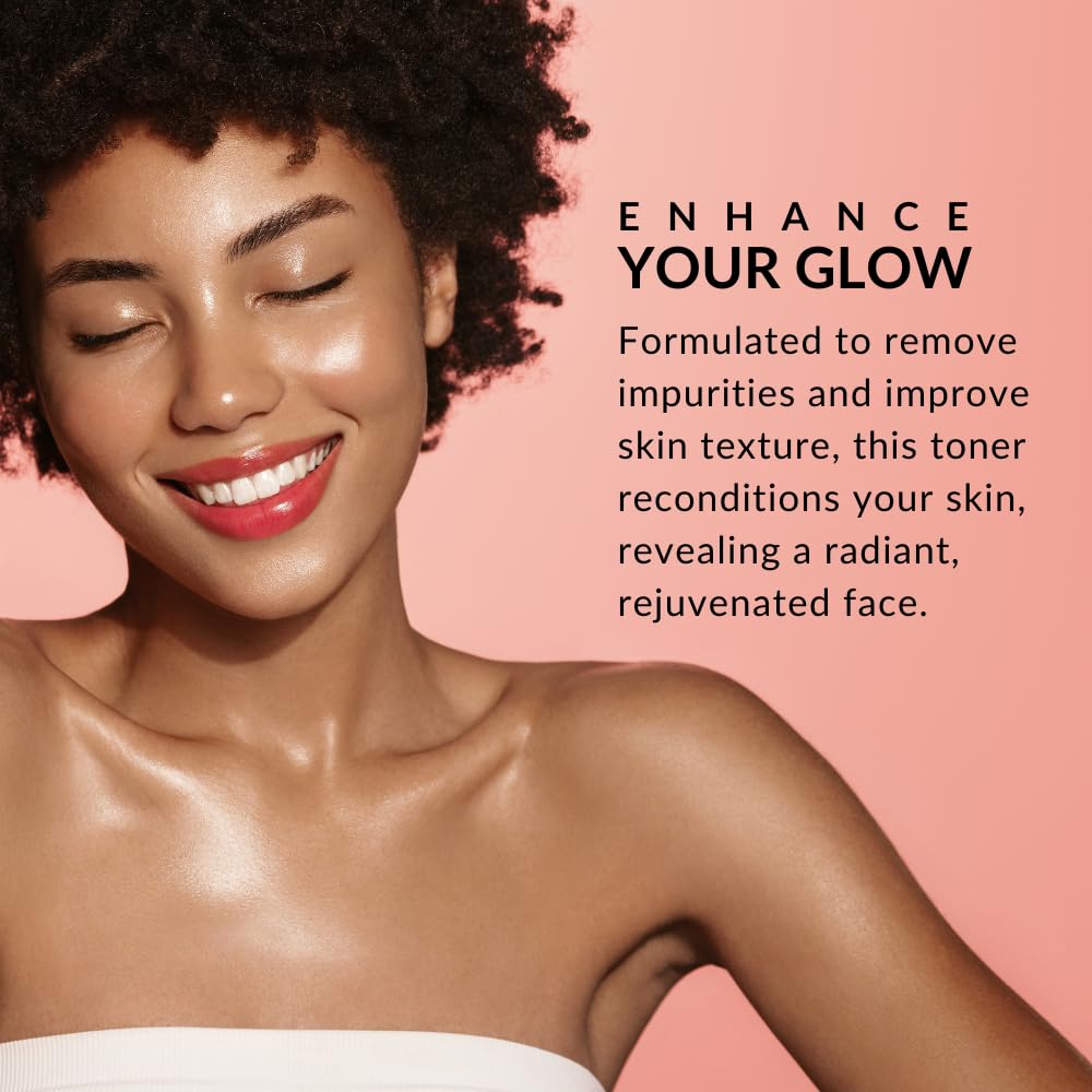 Ultimate-C Clarifying Toner by Flori Roberts – Alcohol-Free Hydrating Toner for Deeper Skin Tones