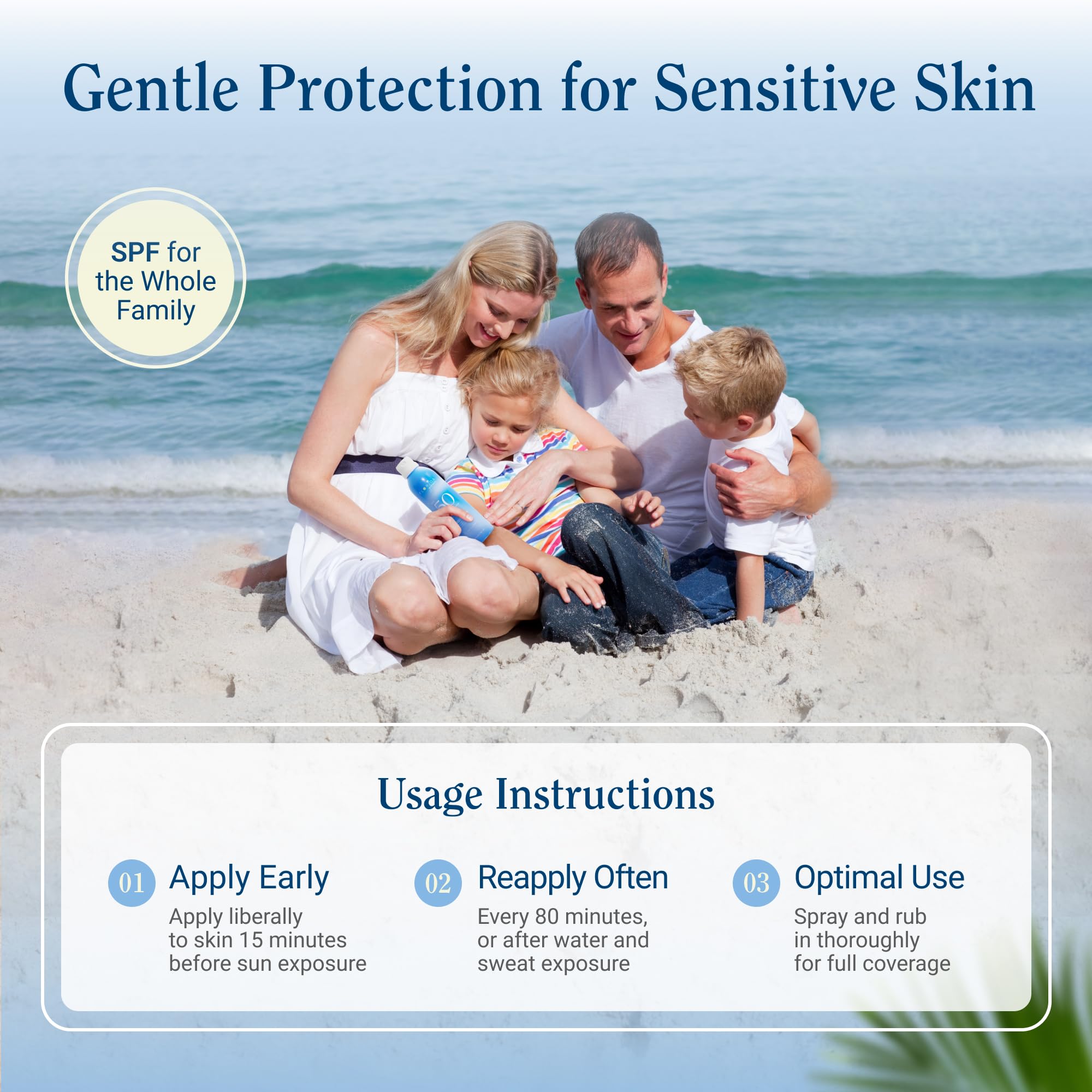 Florida Glow SPF 50 Sunscreen Spray by Florida Salt Scrubs — 2-Pack, Reef-Friendly