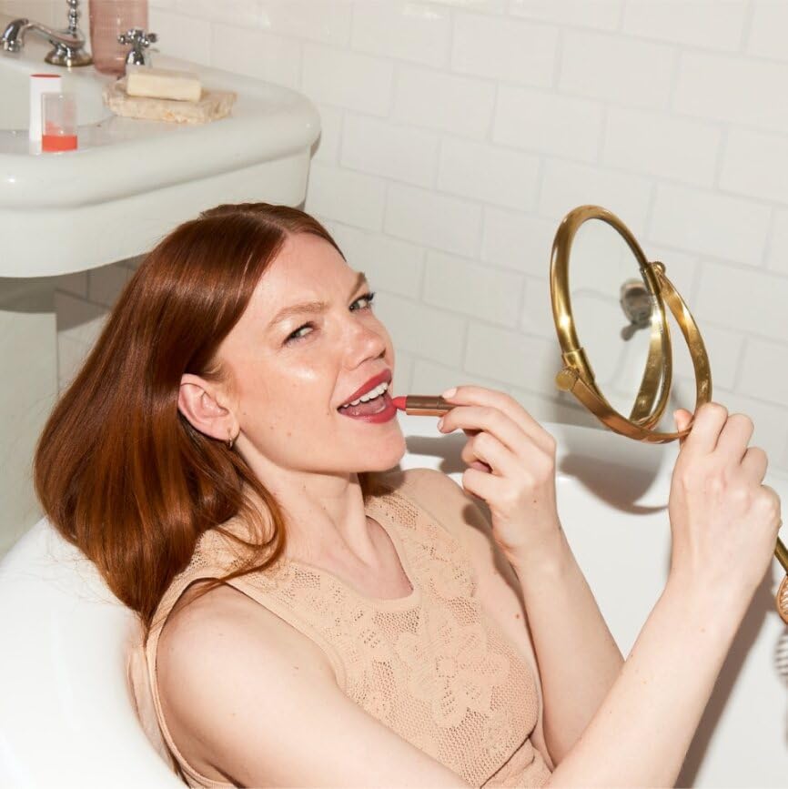 FLOWER Beauty Perfect Pout Lipstick Buttercup – Hydrating, Buildable Color, Cruelty-Free & Vegan