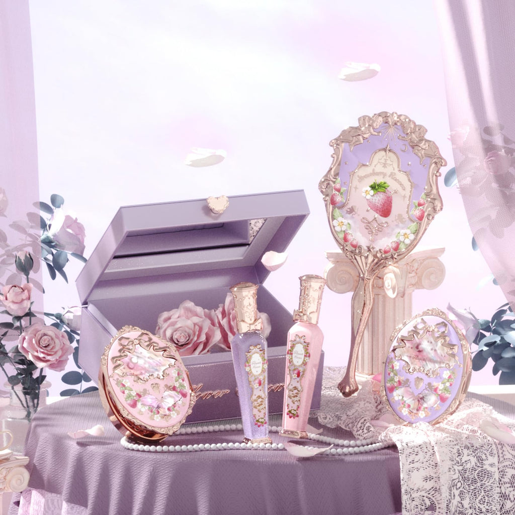Flower Knows Violet Strawberry Rococo 12-Piece All-In Gift Set | Luxury Makeup Kit