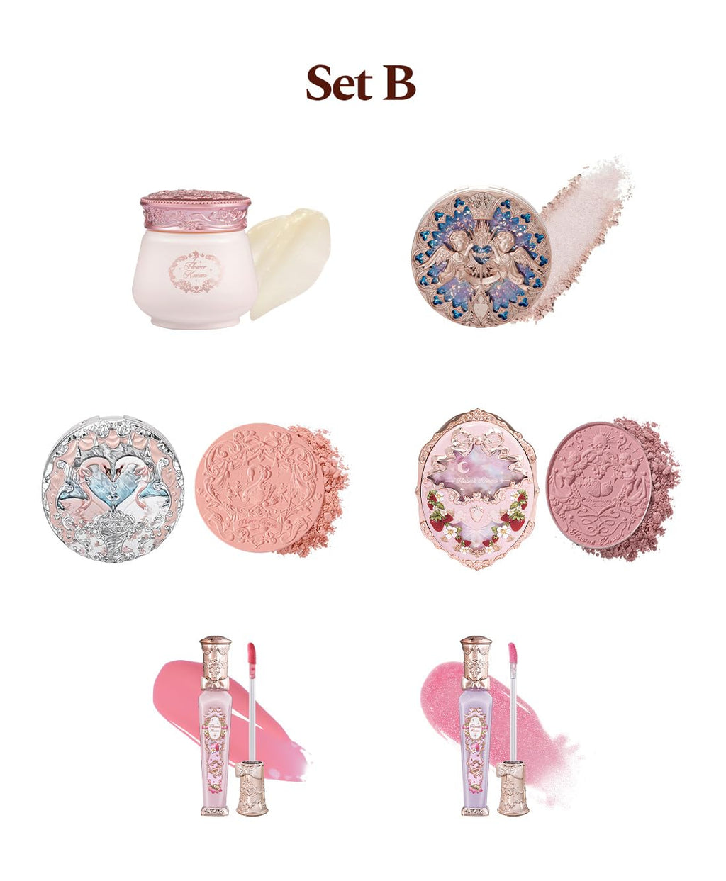 Flower Knows Surprise Gift Set – Random 6-Piece Lucky Bag | Full-Size Makeup Gifts