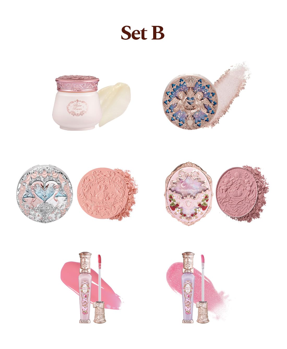 Flower Knows Surprise Gift Set – Random 6-Piece Lucky Bag | Full-Size Makeup Gifts