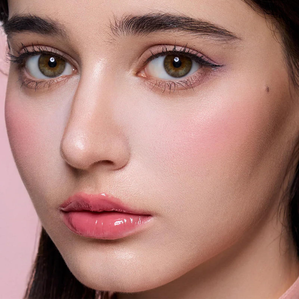 Flower Knows Butterfly Cloud Collar Duo Powder – Seaborne Moon 02 (Blue+Pink Matte Blush)