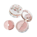 Flower Knows Butterfly Cloud Collar Rouge Box: Highlighting & Blush Duo Powder, Peach + Pink Matte Blush (0.21 oz) – Rouge Snow