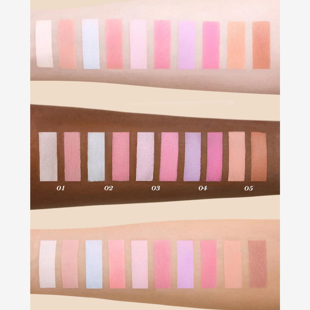 Flower Knows Butterfly Cloud Collar Duo Powder – Seaborne Moon 02 (Blue+Pink Matte Blush)