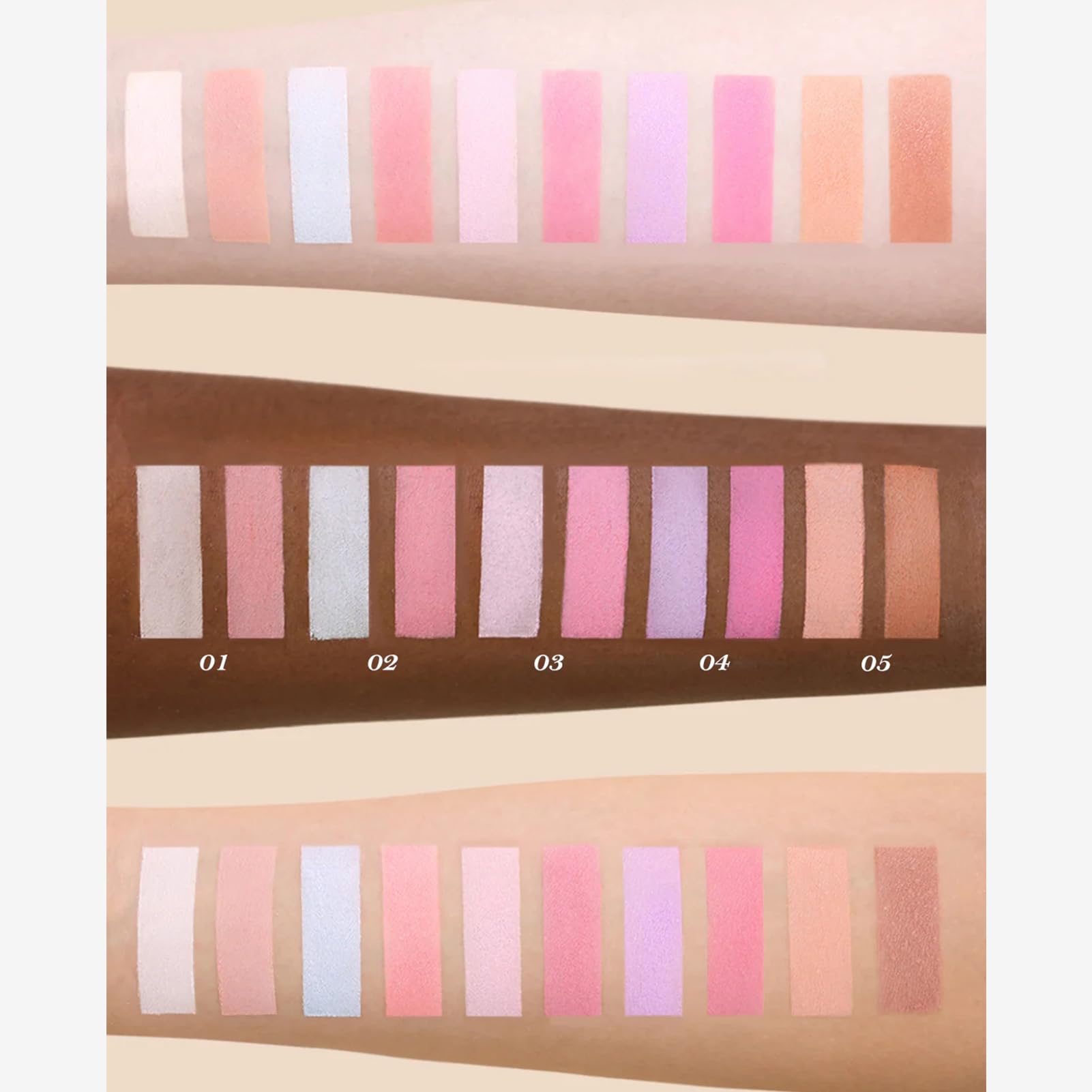 Flower Knows Butterfly Cloud Collar Duo Powder – Seaborne Moon 02 (Blue+Pink Matte Blush)