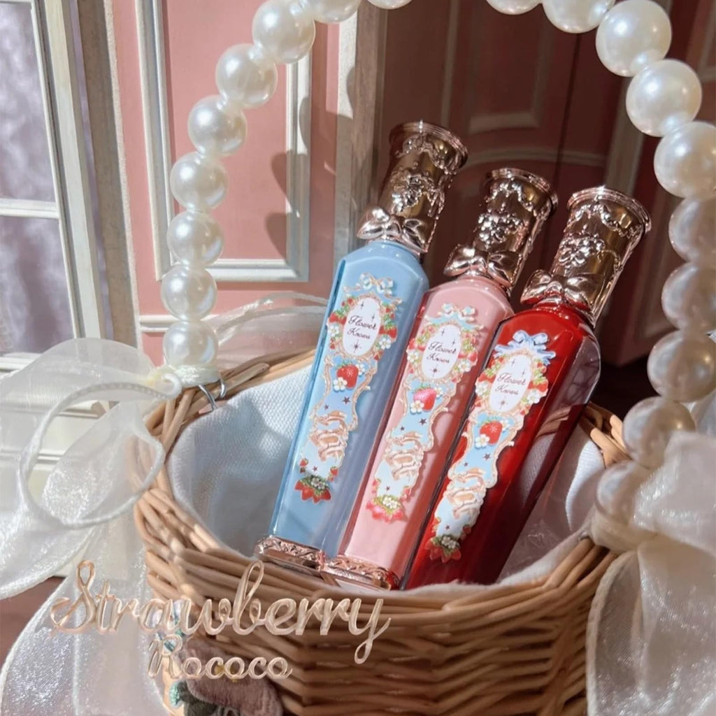 Flower Knows Strawberry Rococo Cloud Lip Cream – S03 Caffè Mocha Matte Lipstick