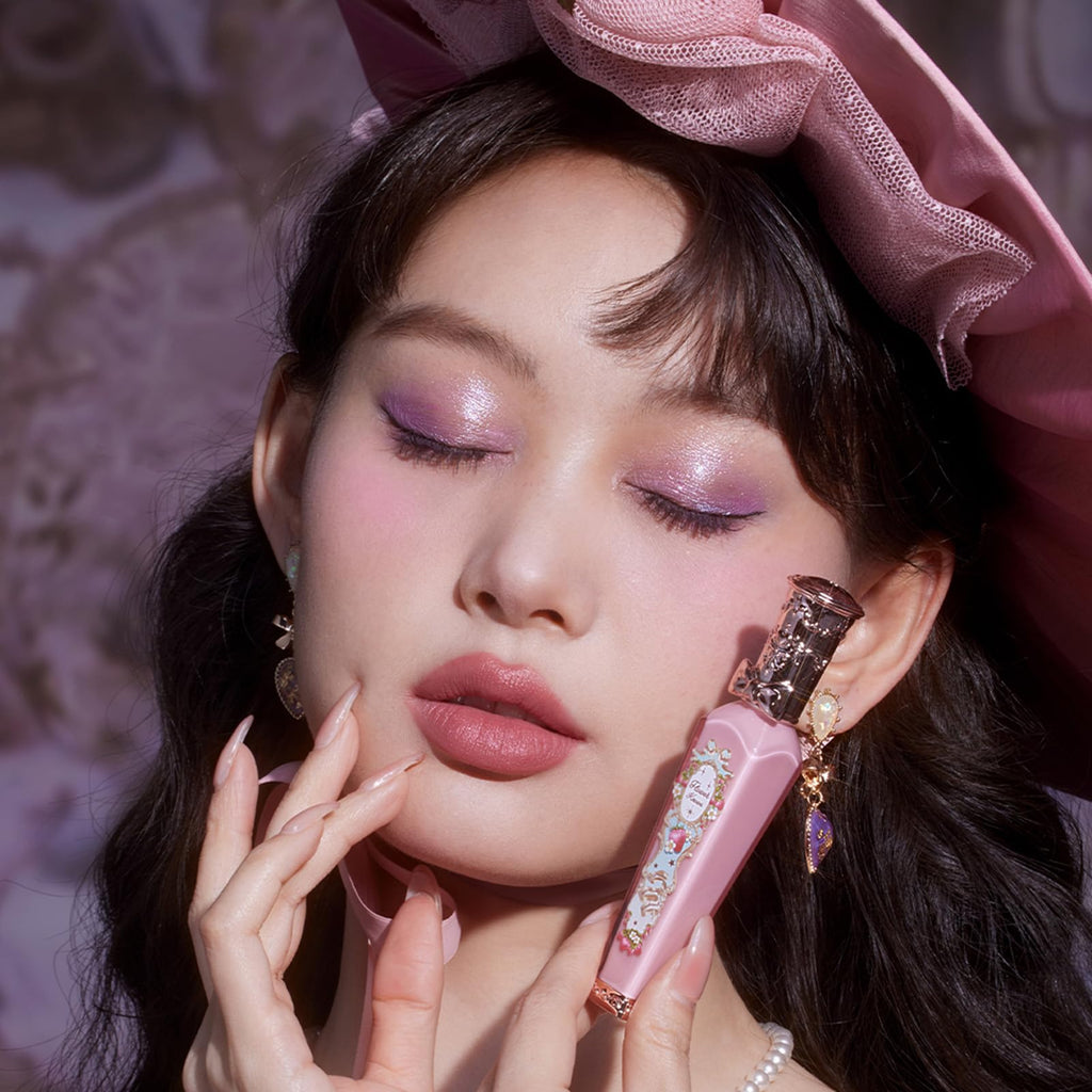 Flower Knows Strawberry Rococo Cloud Lip Cream – Long-Lasting Soft Pink Matte Lipstick (0.12 fl oz)