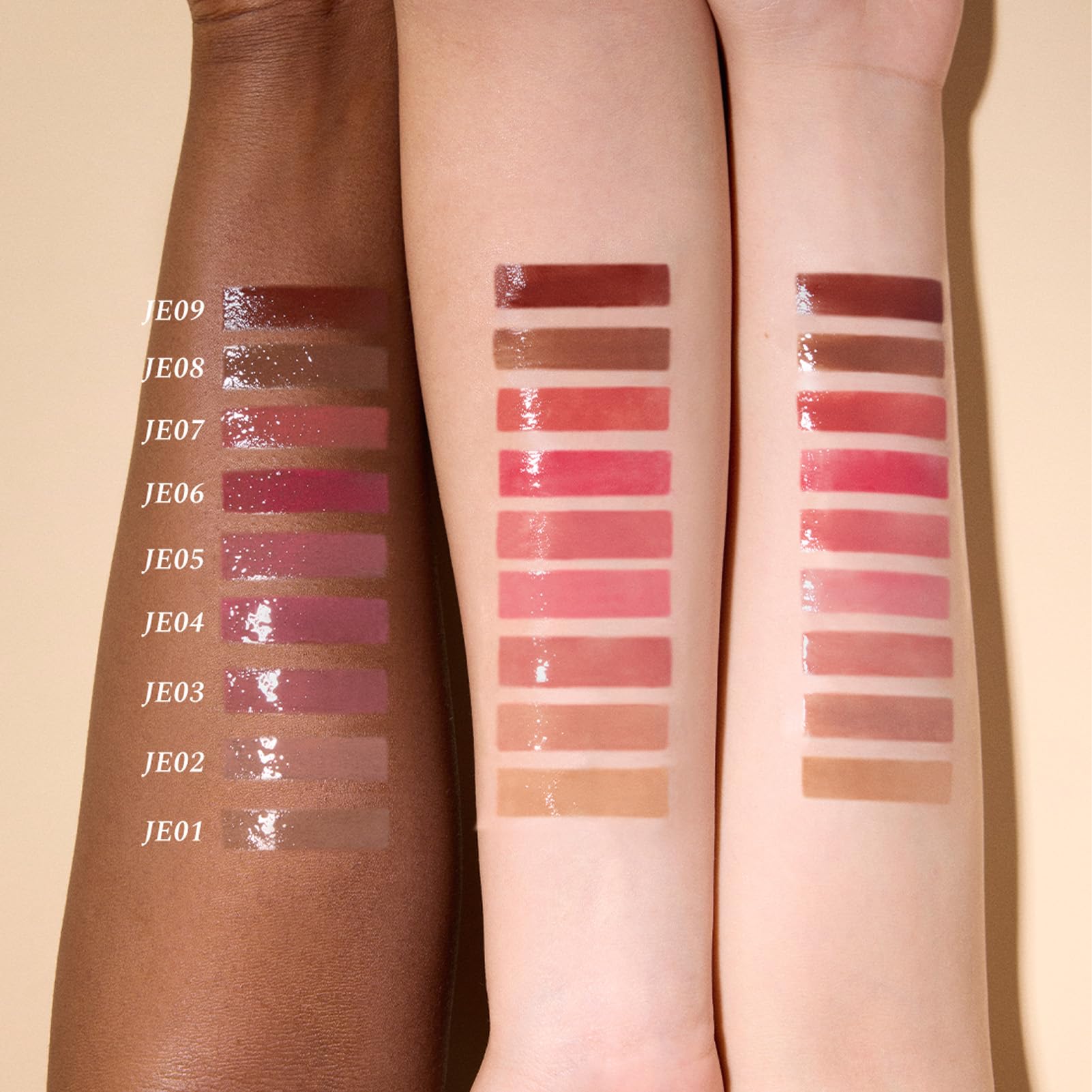 Flower Knows The Sweetie Bear Lip Jelly (JE07 Canelé) – Lightweight Non-Sticky Pink Gloss