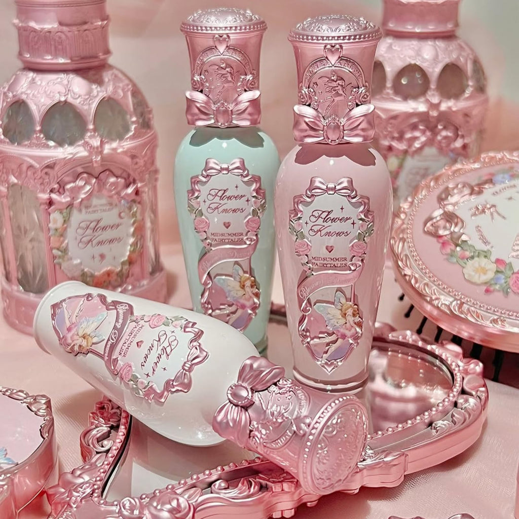 Flower Knows Midsummer Fairytales Lip Lacquer – Glowy Hydrating Tint, Vegan & Cruelty-Free, 0.17 Fl Oz (G02 Little Flower Fairy)