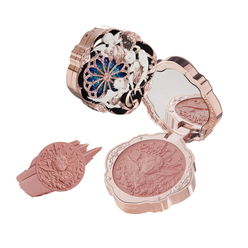 Flower Knows Little Angel Cream Blush – Warm Pink, Buildable & Blendable Dewy Cheek Color