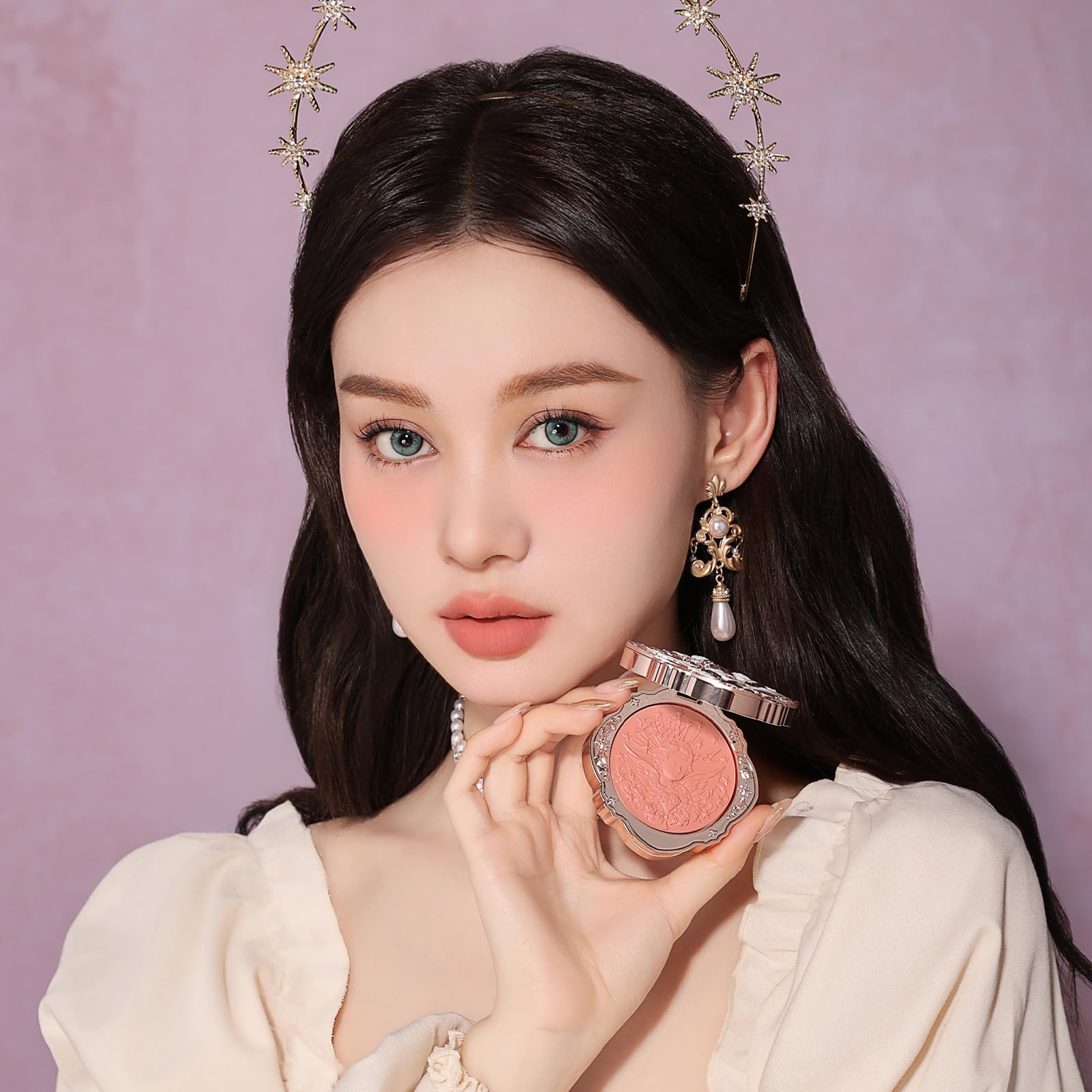 Flower Knows Little Angel Cream Blush – Warm Pink Hydration, Buildable & Blendable (0.21 oz)