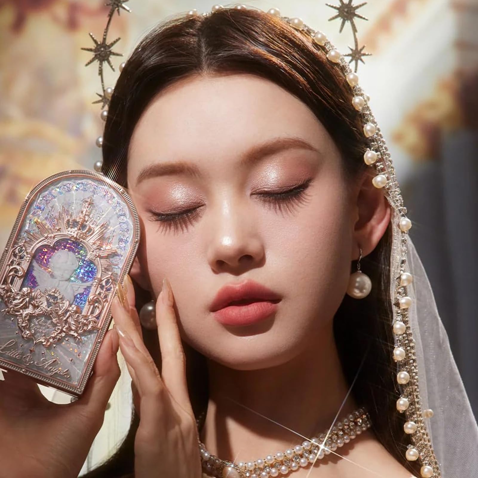 Flower Knows Little Angel 9-Color Eyeshadow Palette – Eden's Angel 01