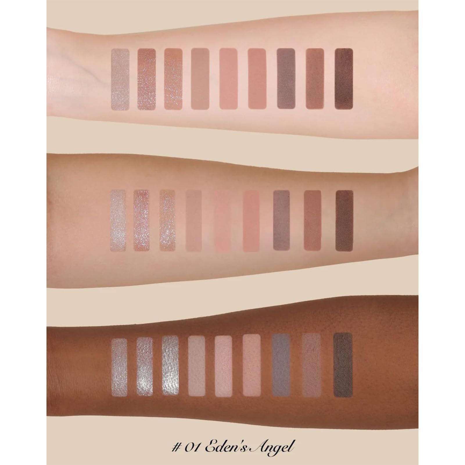 Flower Knows Little Angel 9-Color Eyeshadow Palette – Eden's Angel 01