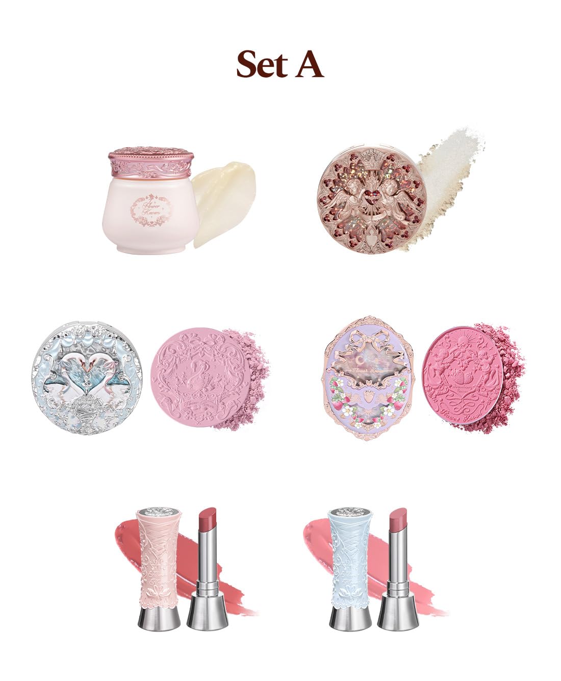 Flower Knows Surprise Gift Set – Random 6-Piece Lucky Bag | Full-Size Makeup Gifts