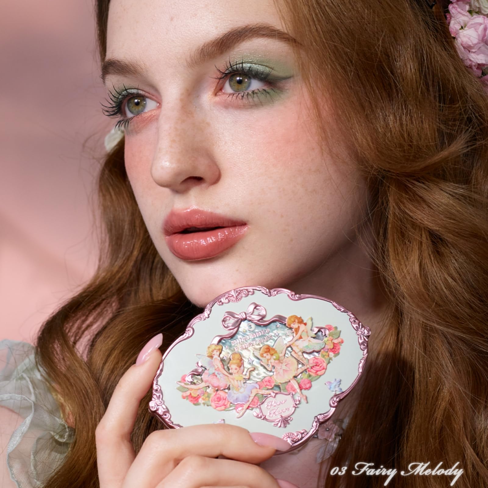 Flower Knows Midsummer Fairytales Embossed Five-Color Eyeshadow Palette – 0.23 oz – 03 Fairy Melody