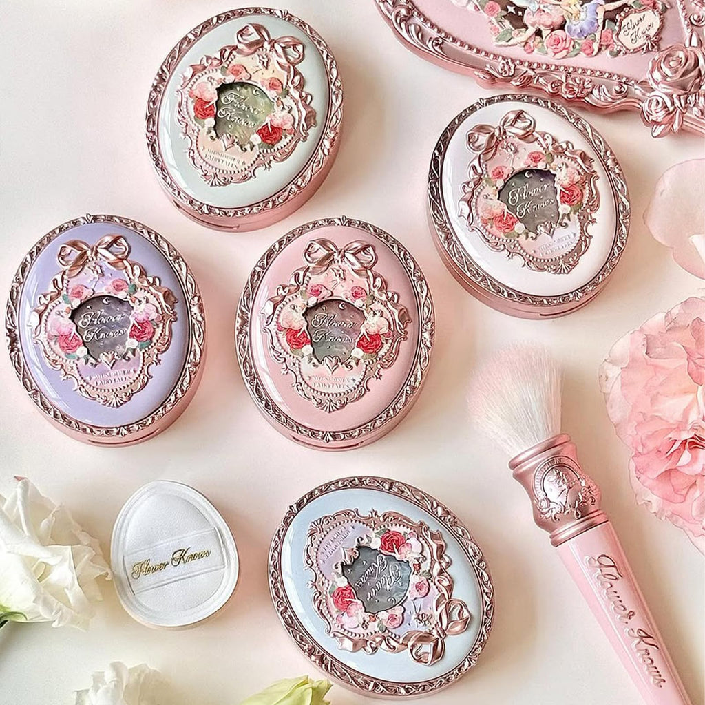 Flower Knows Midsummer Fairytales Velvet Embossed Blush – 02 Dreaming Butterfly
