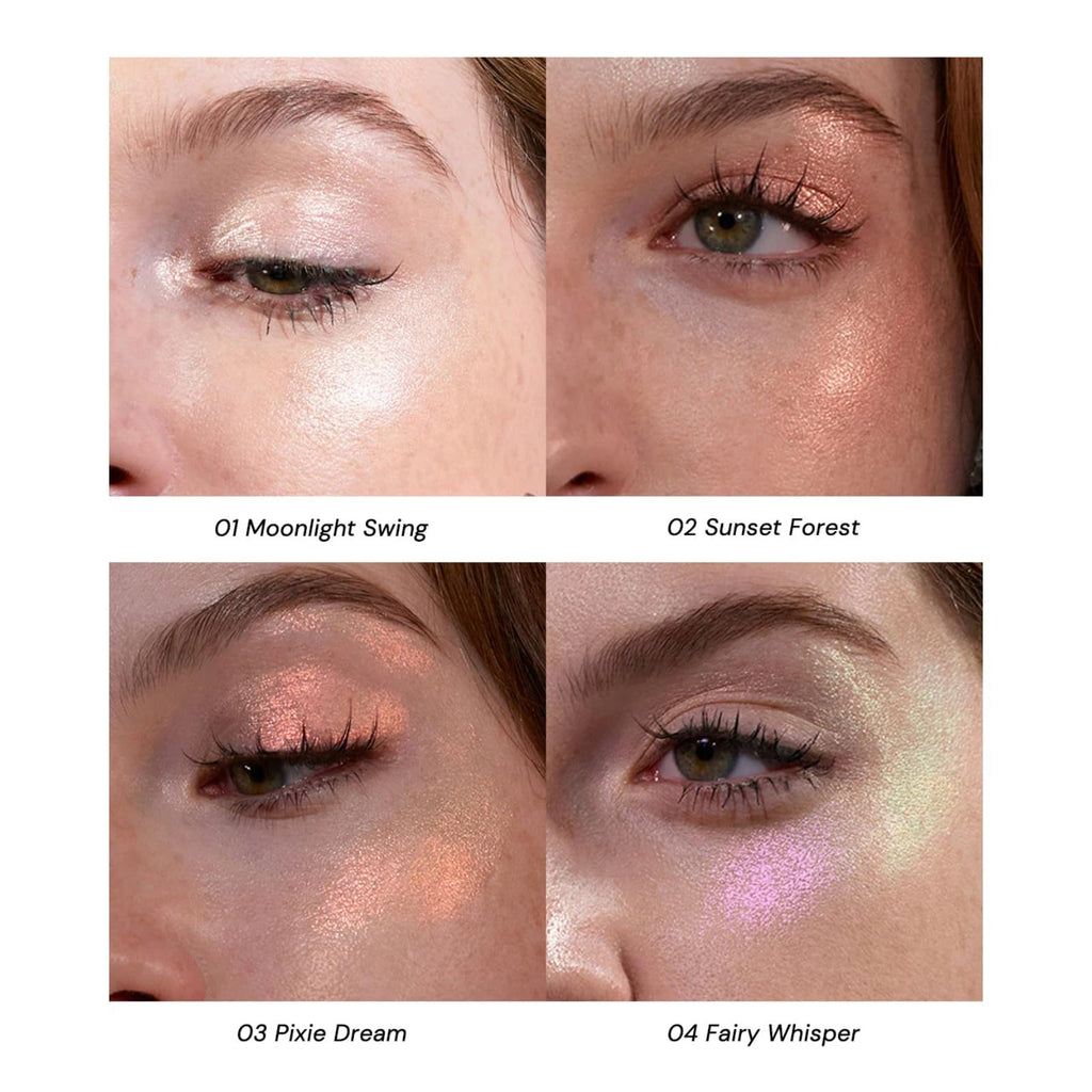 Flower Knows Midsummer Fairytales Liquid Highlighter – Moonlight Swing Silver Glow