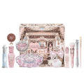 Flower Knows Shell’s Jewel 13-Piece Makeup Gift Box Set – Lip Gloss, Blush, Eyeshadow Palette, Highlighters & More