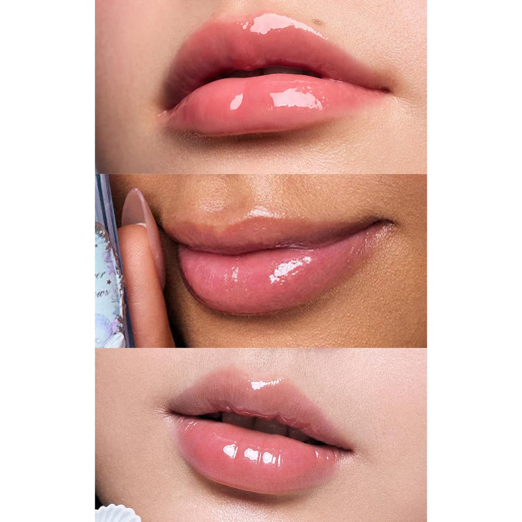 Flower Knows Shell's Jewel Lip Glaze – Seafoam Glow