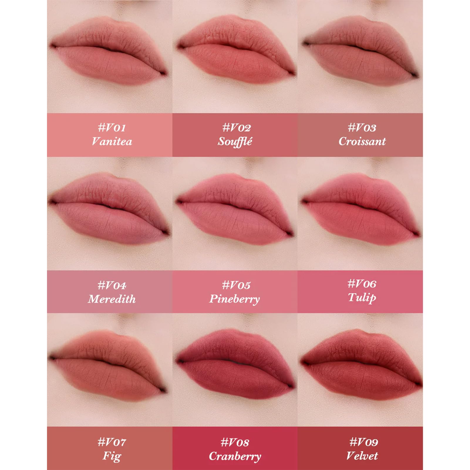 Flower Knows Strawberry Cupid Cake Lip Cream – Tulip Hot Pink Velvet Matte Lipstick